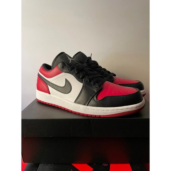 Nike Air Jordan 1 Low - Bred Toe - Picture 2 of 8